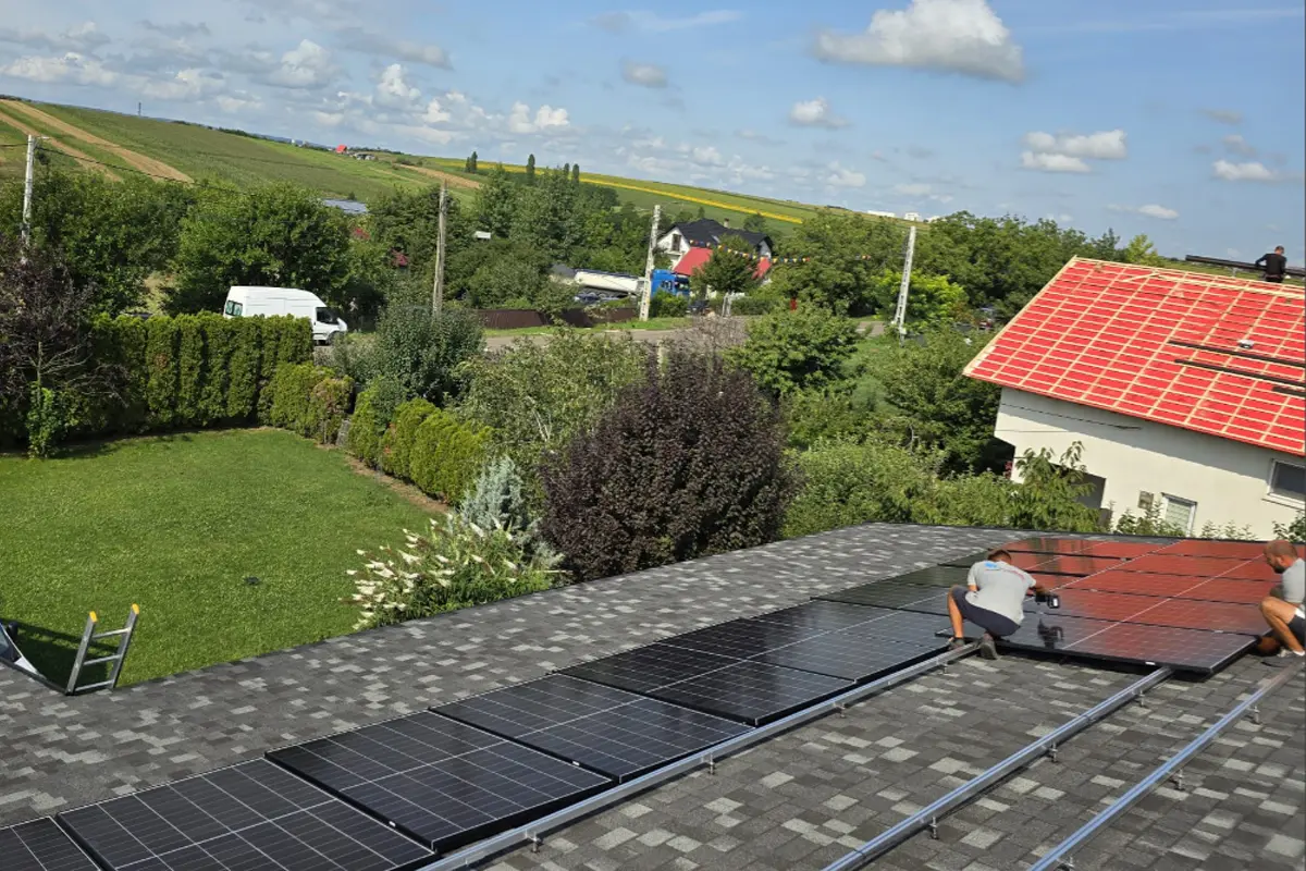 Instalație fotovoltaică rezidențială